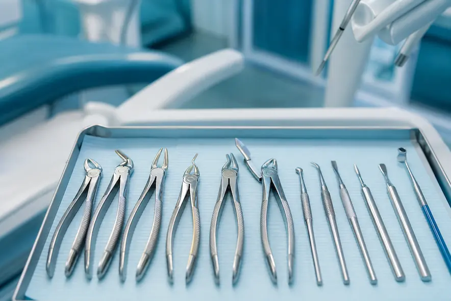 Surgical Tooth Extraction Scaled